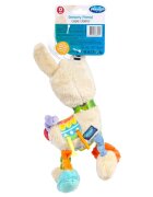 Playgro Jucarie carucior sau scaun auto cu inele pentru dentitie Sensory Friend Lupe Llama