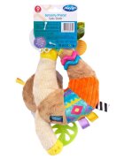 Playgro Jucarie carucior sau scaun auto cu inele pentru dentitie Sensory Friend Salo Sloth