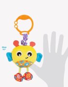 Playgro Jucarie cu vibratii pentru carucior scoica auto si patut Wiggling Bertie Bee 23 cm