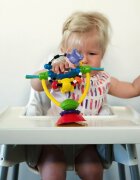 Playgro Jucarie pentru scaunul de masa cu ventuza High chair Spinning Toy 19.5 cm