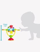 Playgro Jucarie pentru scaunul de masa cu ventuza High chair Spinning Toy 19.5 cm