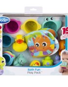 Playgro Set 15 jucarii de baie 6 luni+ Bath Fun
