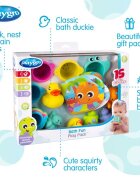Playgro Set 15 jucarii de baie 6 luni+ Bath Fun