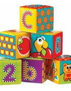 Playgro Set 6 cuburi pentru baie Splash and Learn Soft blocks for bath