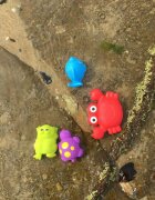 Playgro Set 7 animalute de baie fara BPA Floating Sea Friends New Blue