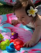Playgro Set 7 animalute de baie fara BPA Floating Sea Friends New Blue