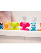 Playgro Set 8 jucarii de baie 6 luni+ Animalute Jungle Fun Friends