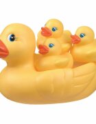 Playgro Set de joaca de baie Ratusca cu trei bococi fara gauri