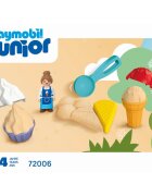 Playmobil Jucarii de nisip pentru pasionatii de inghetata Junior