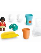 Playmobil Junior Aqua dezvoltare prin joaca Rezervor de apa cu tobogan