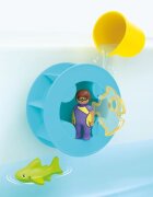 Playmobil Roata de apa cu pui de rechin Junior Aqua