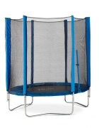 Plum Set trambulina cu plasa de protectie Junior Blue 140 cm