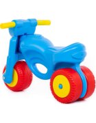 POLESIE Motocicleta pentru copii fara pedale Strumpfii multicolor recomandata copiilor intre 2 si 4 ani