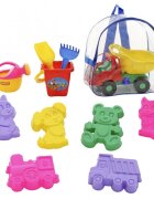 POLESIE Set 10 piese jucarii pentru nisip si camion Multicolor