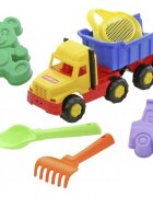 POLESIE Set 9 piese jucarii pentru nisip si camion Multicolor