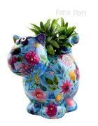 Pomme Pidou Decoratiune ceramica masca ghiveci pisicuta Dorothy 17 cm