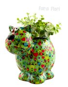 Pomme Pidou Decoratiune ceramica masca ghiveci pisicuta Dorothy 17 cm