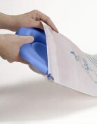 Potette Plus Liner reutilizabil din silicon pentru olita portabila 2 in 1 albastru