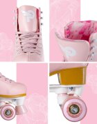 Prettyfly Patine cu rotile ajustabile marime 35-38 Pink
