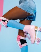 Prettyfly Patine cu rotile ajustabile marime 35-38 Pink