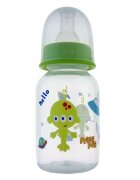 PRIMII PASI Biberon PP decorat 125 ml verde