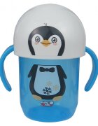 PRIMII PASI Cana cu manere cu cioc anti-curgere 6luni+ Pinguin