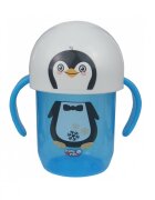 PRIMII PASI Cana cu manere cu cioc anti-curgere 6luni+ Pinguin