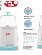 PRIMII PASI Incalzitor electric multifunctional pentru 2 biberoane