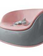 Prince Lionheart Booster Lite coral baza gri 12 luni+