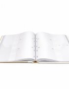 Procart Album foto 10x15 cm 500 poze coperta lemn natur si piele eco capacitate mare