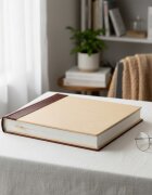Procart Album foto 10x15 cm 500 poze coperta lemn natur si piele eco capacitate mare