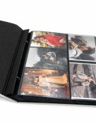 Procart Album foto 500 fotografii format 10x15 buzunare stocare model floral negru