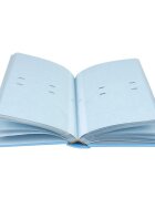 Procart Album foto baby born book 100 fotografii 10x15 cm coperta personalizabila spatiu notite culoare albastru