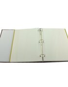 Procart Album foto classic 23x28 cm 50 pagini albe autoadezive tip caiet mecanic culoare visiniu