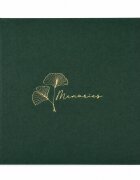 Procart Album foto premium memories 500 fotografii 10x15 buzunare individuale coperta verde cu imprimeu auriu