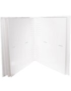 Procart Album foto wedding day personalizabil 200 fotografii in format 10x15 cm spatiu notite alb