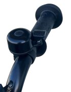 Procart Bicicleta pentru copii Verde 14 inch roti ajutatoare detasabile cadru otel 21.5 cm manere cauciucate ghidonsa reglabile
