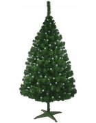 Procart Brad artificial pin canadian 180 cm diametru 118 cm 89 ramuri 455 ace varfuri ninse verde