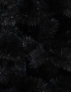 Procart Brad artificial royal black 220 cm coroana bogata 14 niveluri 89 ramuri 536 ace diametru 138 cm