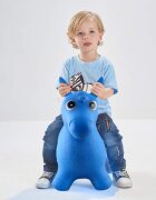 Procart Calut gonflabil albastru pentru copii jucarie saltareata din cauciuc 58x26x52 cm