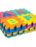 Procart Covor spuma eva tip puzzle cu cifre si litere 3.2 m2 36 piese 30x30 cm grosime 0.9 cm