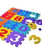 Procart Covor spuma eva tip puzzle cu cifre si litere 3.2 m2 36 piese 30x30 cm grosime 0.9 cm