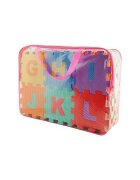 Procart Covor spuma eva tip puzzle cu cifre si litere 3.2 m2 36 piese 30x30 cm grosime 0.9 cm