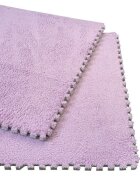 Procart Covoras puzzle pufos 61.5x61.5x1.7 cm spuma eva set 2 piese culoare light purple
