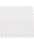 Procart Covoras puzzle xl 60x60 cm grosime 2 cm spuma eva 2 piese culoare alb