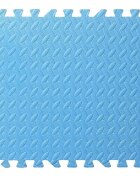 Procart Covoras puzzle xl 60x60 cm grosime 2 cm spuma eva 2 piese culoare albastru deschis