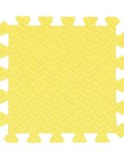 Procart Covoras puzzle xl 60x60 cm grosime 2 cm spuma eva 2 piese culoare galben