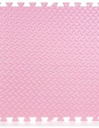 Procart Covoras puzzle xl 60x60 cm grosime 2 cm spuma eva 2 piese culoare roz