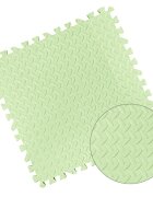 Procart Covoras puzzle xl 60x60 cm grosime 2 cm spuma eva 2 piese culoare verde