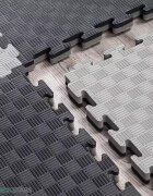Procart Covoras tip puzzle xxl spuma eva 100x100 cm grosime 2 cm antiderapant bicolor culoare produs negrugri